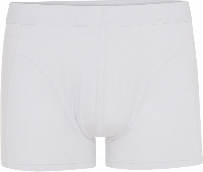 Storm - Boxer Shorts I Økologisk Bomuld - White