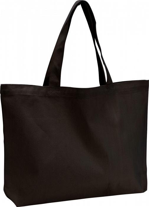 Storm - Large Super Shopper Tote Bag - Black