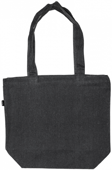 Storm - Recycled Tote Bag - Black granit