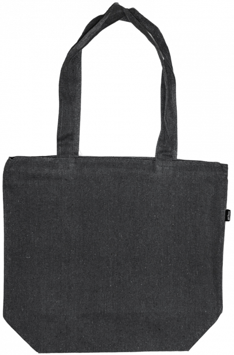 Storm - Recycled Tote Bag - Black granit