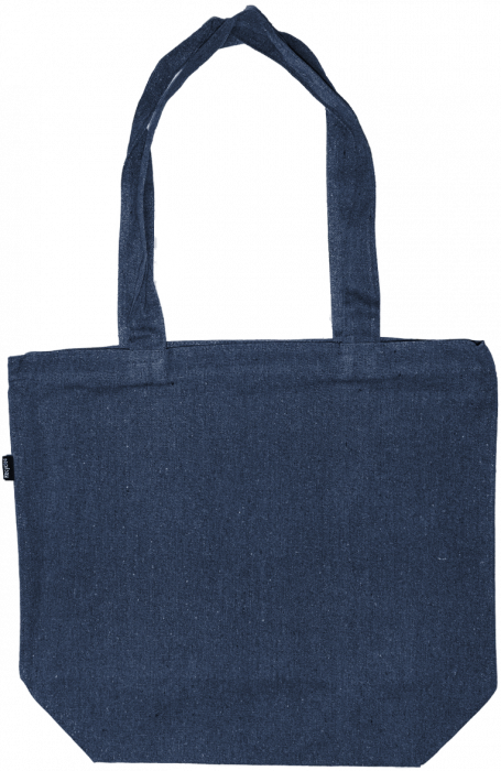 Storm - Recycled Tote Bag - Blue granit