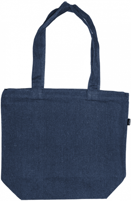Storm - Recycled Tote Bag - Blue granit