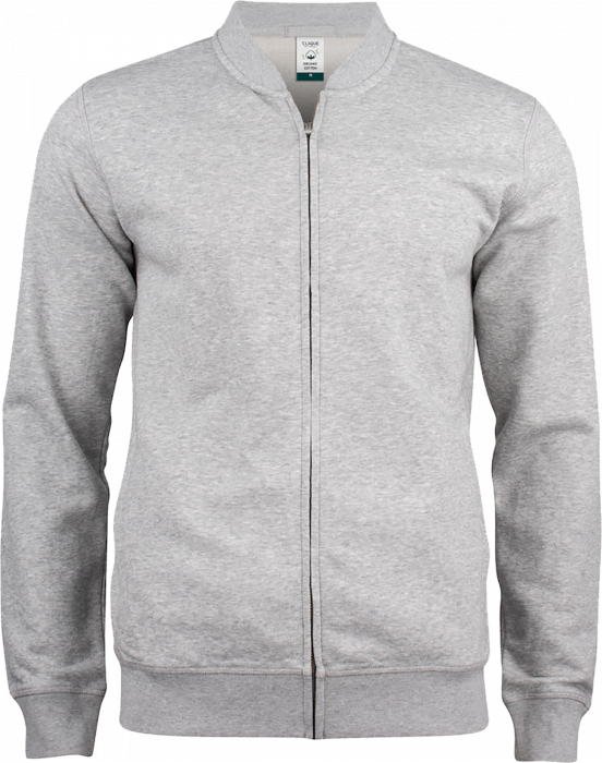 Clique - Organic Cotton Premium Cardigan - Grey