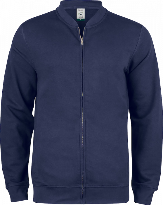 Clique - Organic Cotton Premium Cardigan - Dark Navy