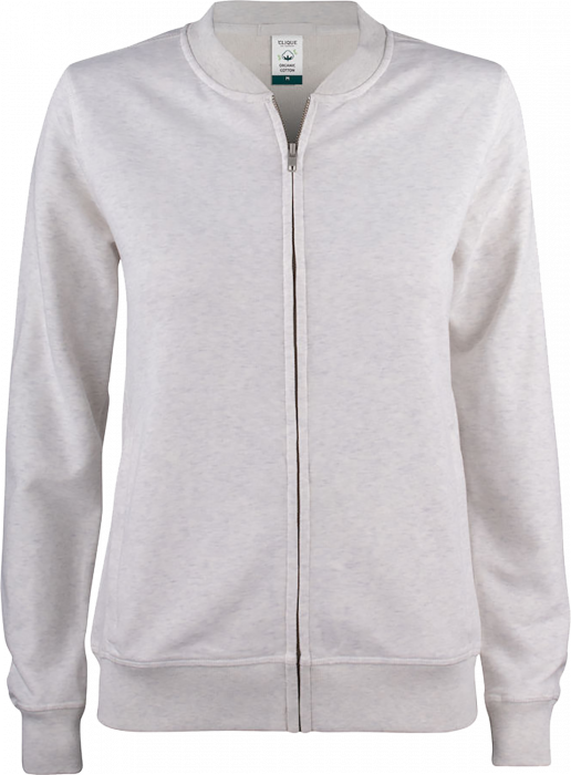 Clique - Organic Cotton Premium Cardigan Ladies - Grey melange