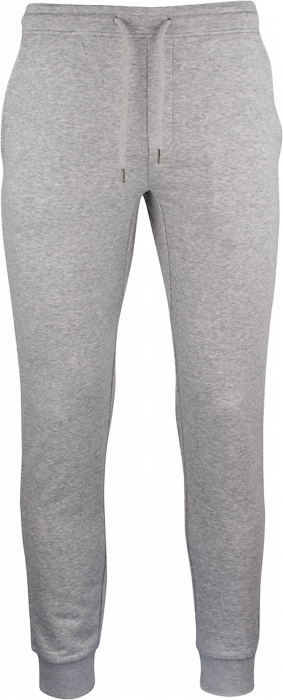 Clique - Organic Cotton Premium Sweatpants - Grey melange
