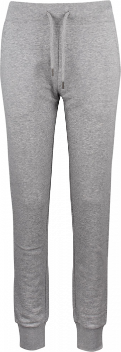 Clique - Organic Cotton Premium Sweatpants Ladies - Grey melange