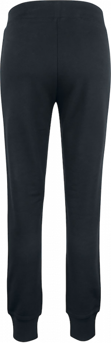 Clique - Organic Cotton Premium Sweatpants Ladies - Negro