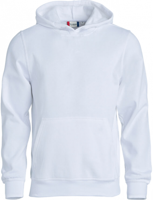 Clique - Cotton Hoodie Junior - Wei&szlig;
