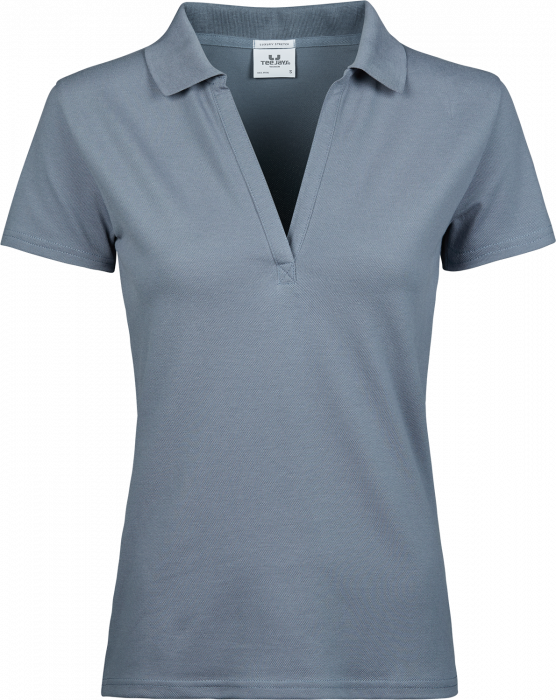 Tee Jays - Women's Luxury Stretch V-Neck Polo - Flintstone