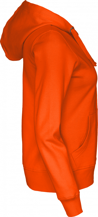 Cottover - Eco Cotton Zip Hoodie Woman - Orange