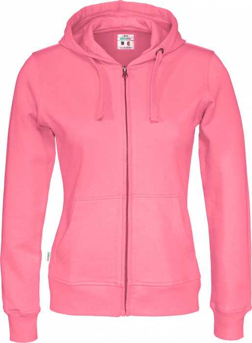 Cottover - Eco Cotton Zip Hoodie Woman - Pink
