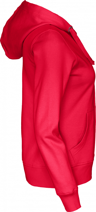Cottover - Eco Cotton Zip Hoodie Woman - Red