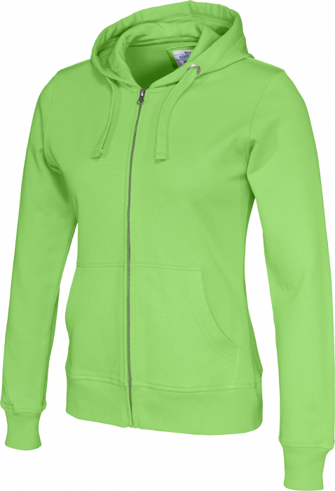 Cottover - Eco Cotton Zip Hoodie Woman - Green