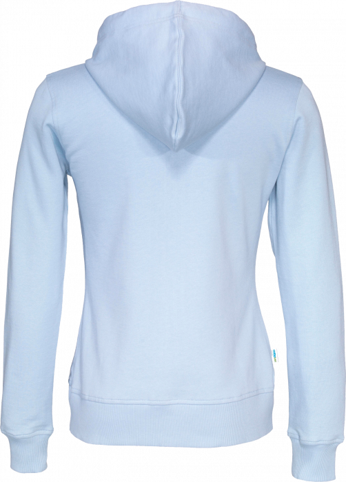 Cottover - Eco Cotton Zip Hoodie Woman - Sky Blue