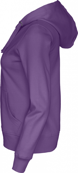 Cottover - Eco Cotton Zip Hoodie Woman - Purple