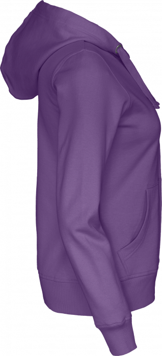 Cottover - Eco Cotton Zip Hoodie Woman - Purple