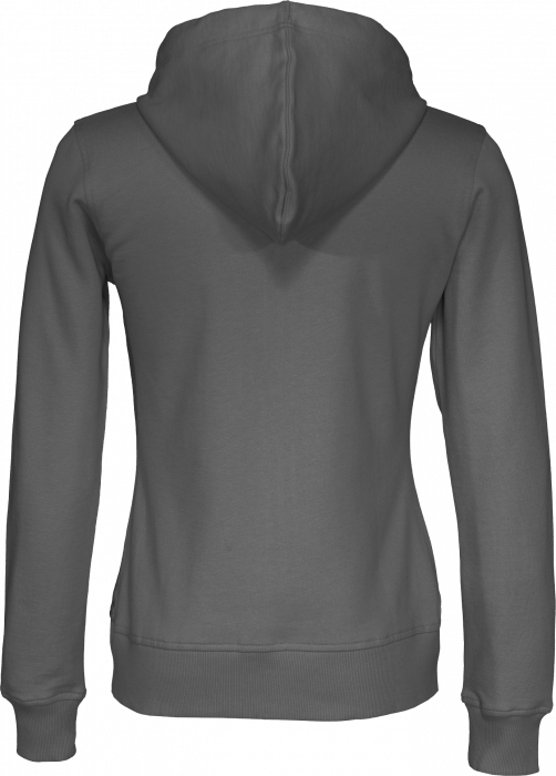 Cottover - Eco Cotton Zip Hoodie Woman - Charcoal