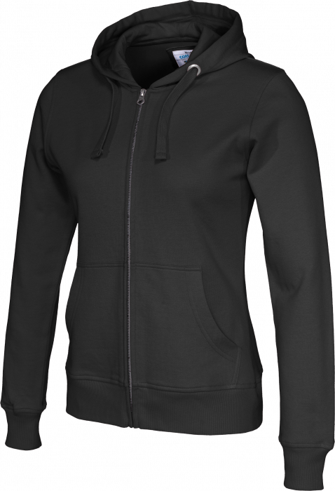 Cottover - &Oslash;kologisk Bomulds H&aelig;ttetr&oslash;je Med Lynl&aring;s Dame - Sort