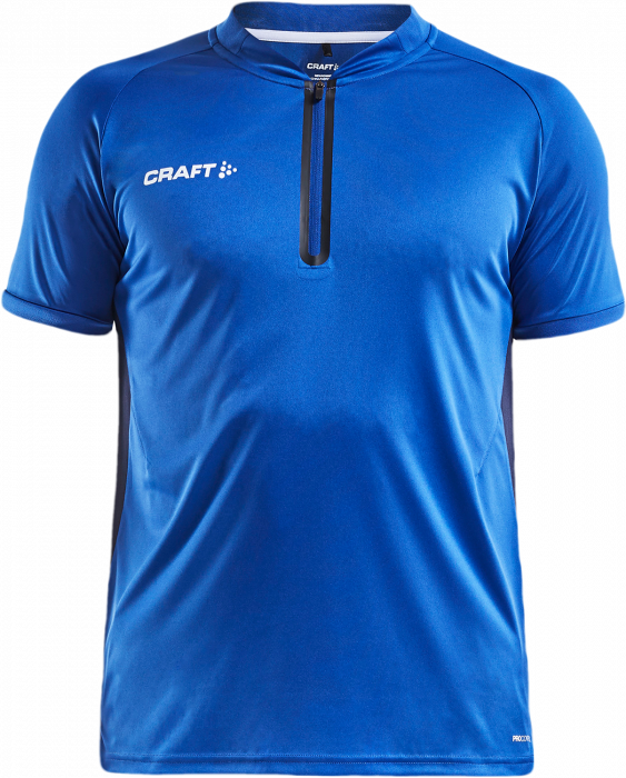 Craft - Men's Polo T-Shirt - Cobalt & navy blue