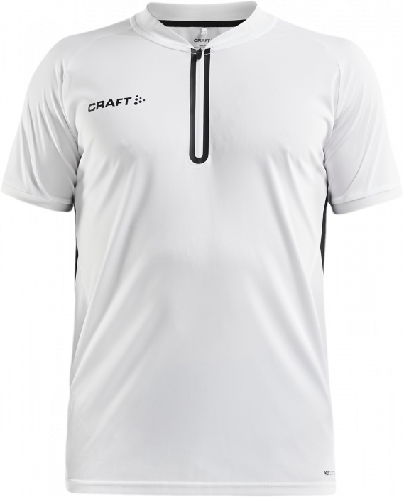 Craft - Men's Polo T-Shirt - White & black