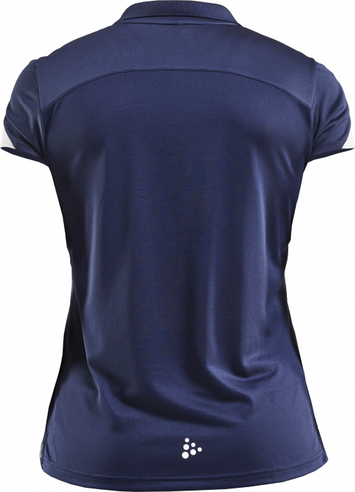 Craft - Women's Polo T-Shirt - Granatowy & biały