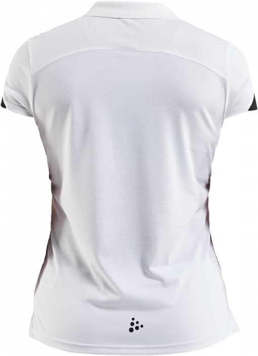 Craft - Women's Polo T-Shirt - Biały & czarny