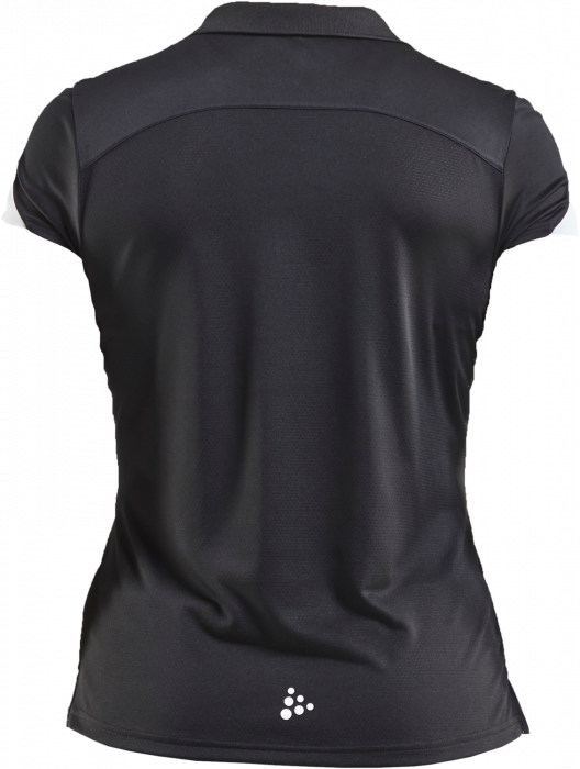 Craft - Women's Polo T-Shirt - Zwart & wit