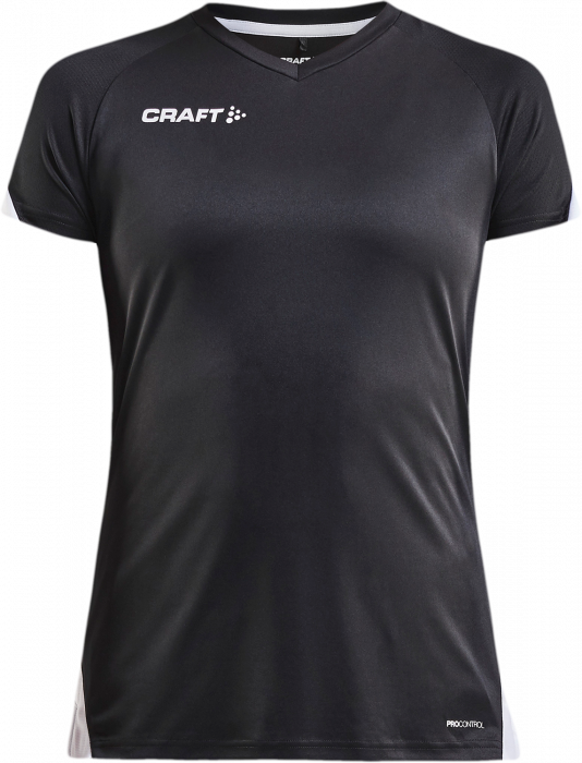 Craft - Sporty T-Shirt Damer - Sort & hvid