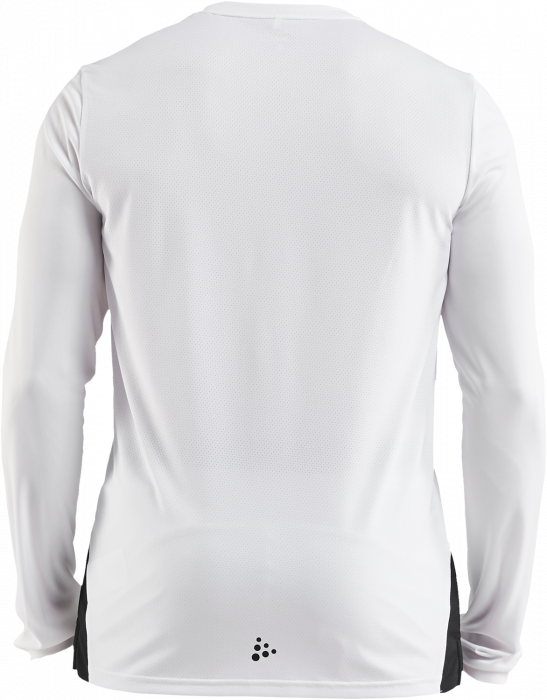 Craft - Sporty T-Shirt With Long Sleeves - Branco & preto