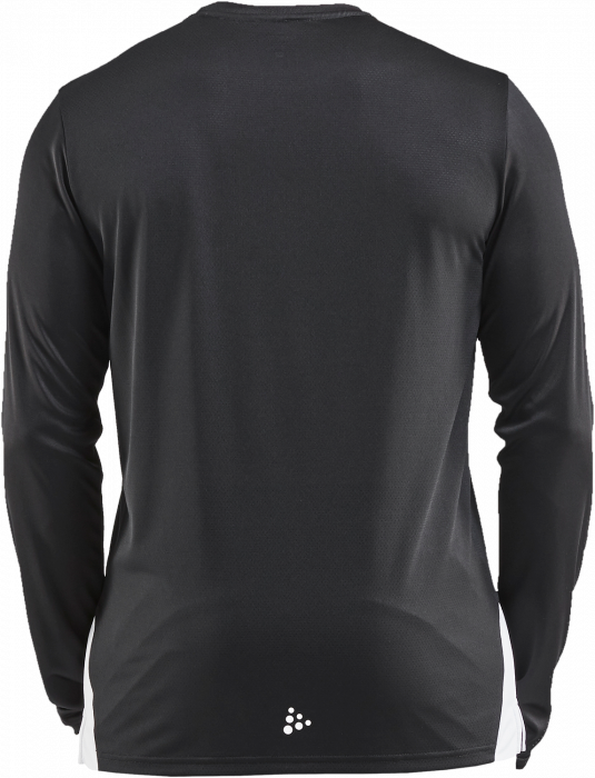 Craft - Sporty T-Shirt With Long Sleeves - Nero & bianco