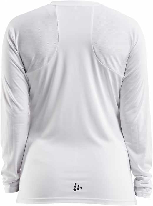 Craft - Long Sleeved Women's Sports T-Shirt - Branco & preto