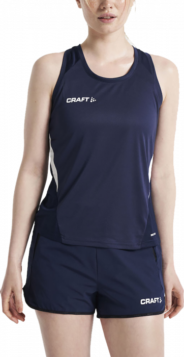 Craft - Sporty Women's Tanktop - Navy blue & white