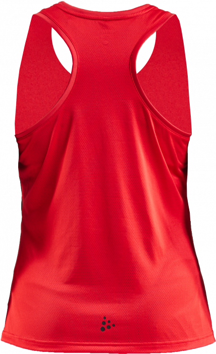Craft - Sporty Women's Tanktop - Bright Red & black
