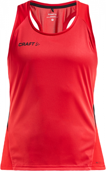 Craft - Sporty Women's Tanktop - Bright Red & nero