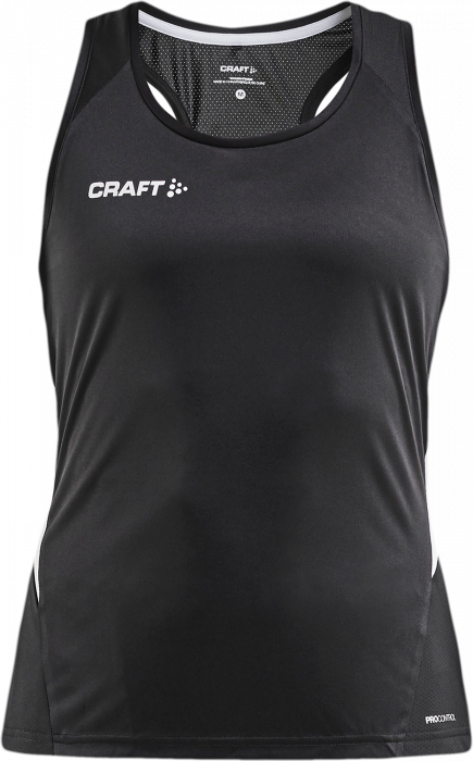 Craft - Sporty Tanktop Træningstrøje Til Damer - Sort & hvid