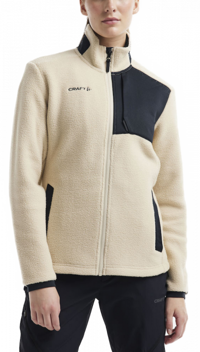 Craft - Adv Explore Pile Fleece Jacket Woman - Ecro