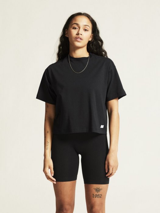 Craft - Collective Relaxed Ss Tee Women - Black