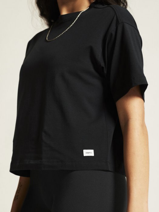 Craft - Collective Relaxed Ss Tee Women - Black