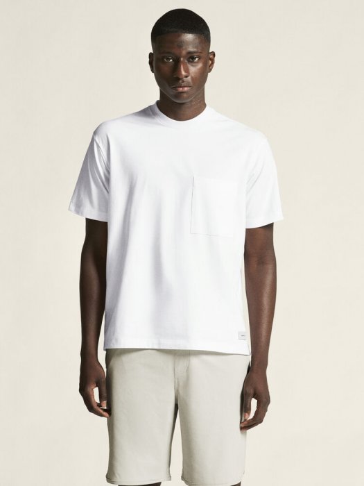 Craft - Collective Relaxed Ss Tee Men - Blanco
