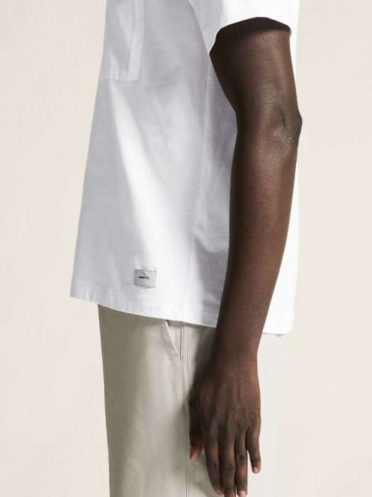 Craft - Collective Relaxed Ss Tee Men - Blanco