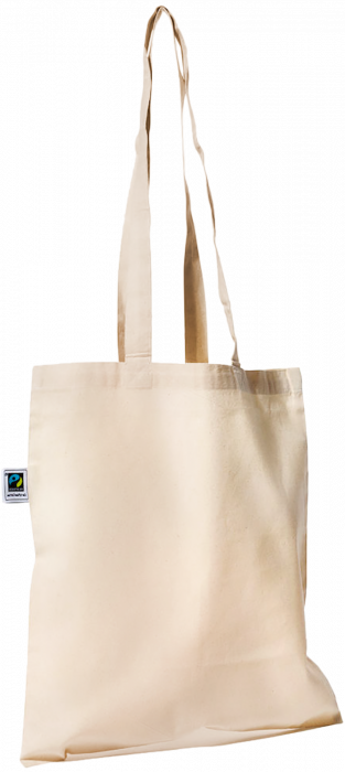Clique - Fairtrade & Gots Tote With Long Straps - Natur farvet