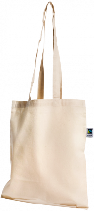 Clique - Fairtrade & Gots Tote With Long Straps - Natur farvet