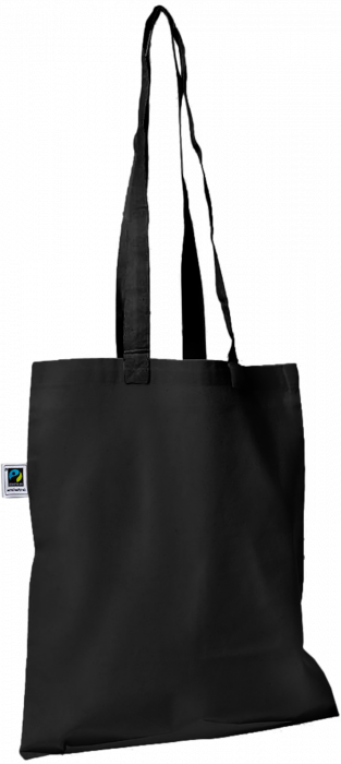 Clique - Fairtrade & Gots Tote With Long Straps - Black
