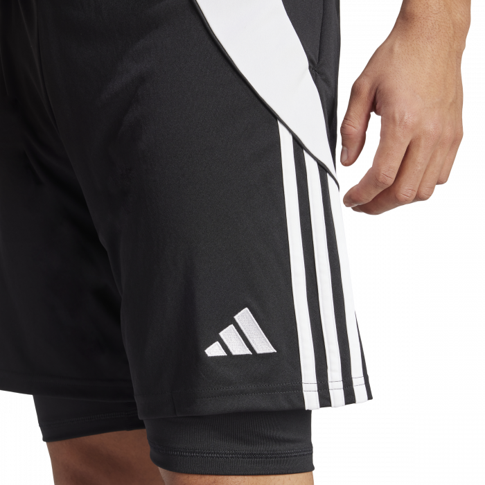 Adidas - Tiro 24 2 In 1 Shorts - Black