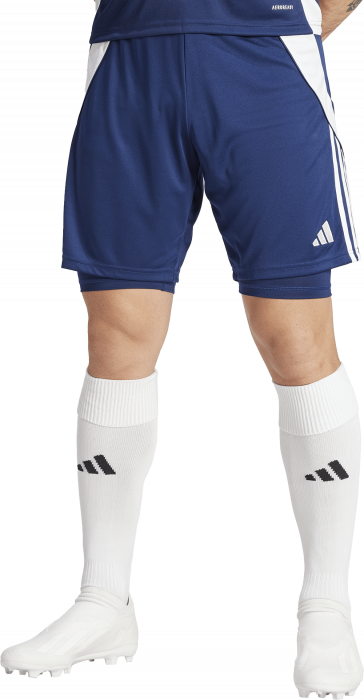 Adidas - Tiro 24 2 In 1 Shorts - T Navy Blue