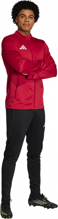Adidas - Entrada 26 Tr&aelig;ningstr&oslash;je Med Lynl&aring;s - T Power Red & hvid