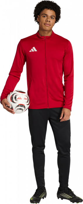 Adidas - Entrada 26 Tr&aelig;ningstr&oslash;je Med Lynl&aring;s - T Power Red & hvid