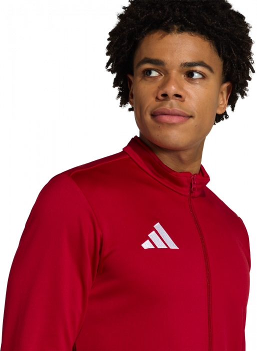 Adidas - Entrada 26 Tr&aelig;ningstr&oslash;je Med Lynl&aring;s - T Power Red & hvid
