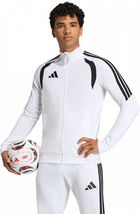 Adidas - Tiro 26 League Training Jacket With Zip - Wit & zwart